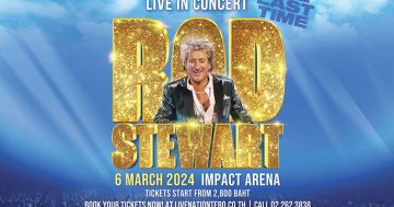 Rod Stewart impact arena 6 March 2024