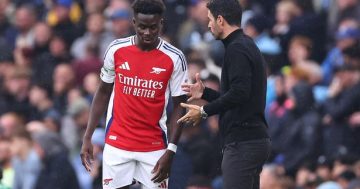 Bukayo Saka makes Arsenal feelings clear to Mikel Arteta on huge striker transfer decision