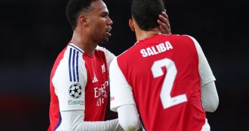 Gabriel Magalhaes shows true Arsenal colours with William Saliba message after red card decision