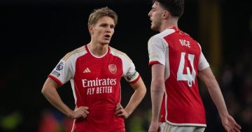 Arsenal guaranteed to be without four players for Inter Milan as Martin Odegaard decision made