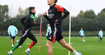 Latest Arsenal injury news as four miss Inter after double Martin Odegaard return hint dropped