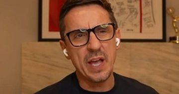Gary Neville risks wrath of Arsenal fans as he calls out 'entitled' supporters