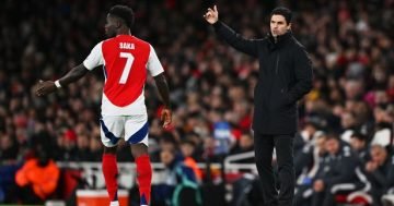 Mikel Arteta issues new Bukayo Saka injury update as Arsenal return plan takes huge step forward