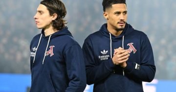 Riccardo Calafiori reveals what William Saliba said after Arsenal conceded controversial penalty