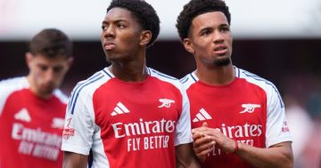 Two Arsenal youngsters handed huge EA FC 25 upgrades as big names' ratings drop