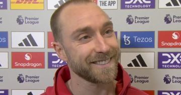 Christian Eriksen reveals Anthony Taylor helped Man Utd score against Arsenal